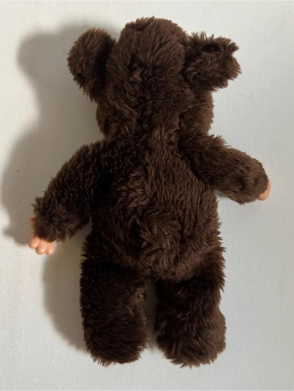 Vintage Monchhichi Style Thumb Sucking Monkey Doll Plush Rubber Face 10